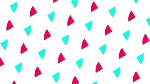 AE模板-时尚元素混合随机图形背景Pattern_Simple_32