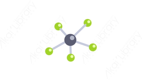 AE模板-MG扁平办公商务元素图标Network网络
