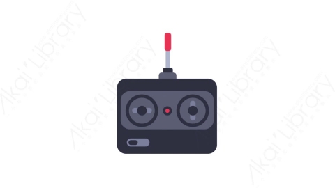 AE模板-MG扁平儿童玩具元素图标Remote control遥控器