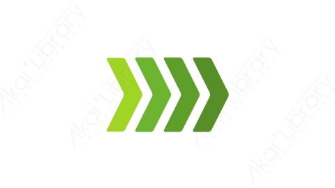 AE模板-MG扁平箭头指示元素图标Arrow (five)箭头-5