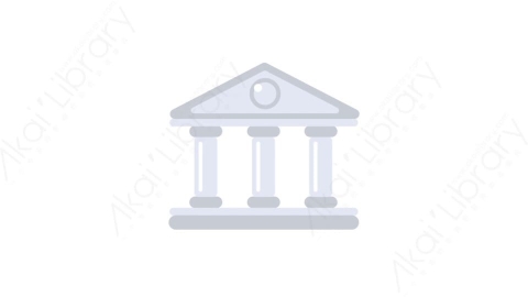 AE模板-MG扁平金融商务办公元素图标Bank银行