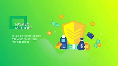 AE模板-04-payment_methods金融安全MG扁平元素图标场景