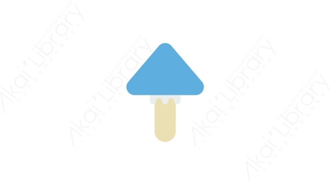 AE模板-mushroom 3蘑菇MG扁平自然户外元素图标