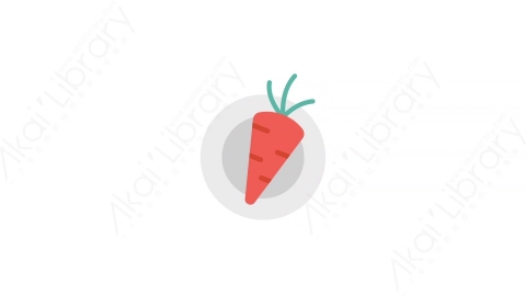 AE模板-1-Healthy food健康食品MG扁平健身运动动画图标
