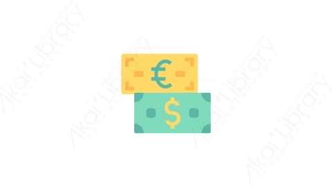 AE模板-5-Exchange交换MG扁平银行金融动画图标