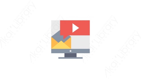AE模板-8-Video marketing视频营销MG扁平SEO和开发动画图标