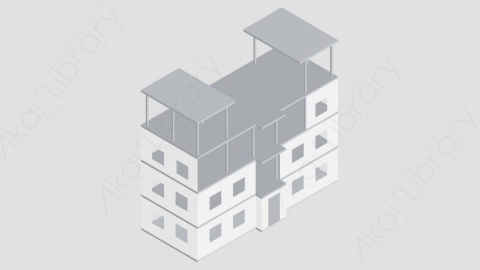 AE模板-Building_Construction_01工厂建筑MG扁平城市建筑元素图标