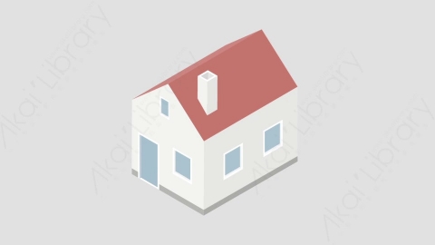 AE模板-Private House_S_01私人住宅MG扁平城市建筑元素图标