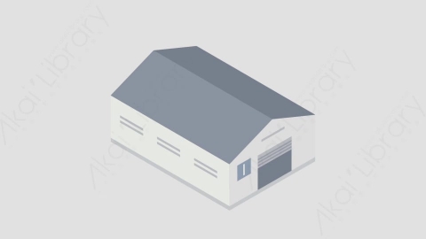 AE模板-Warehouse仓库MG扁平城市建筑元素图标