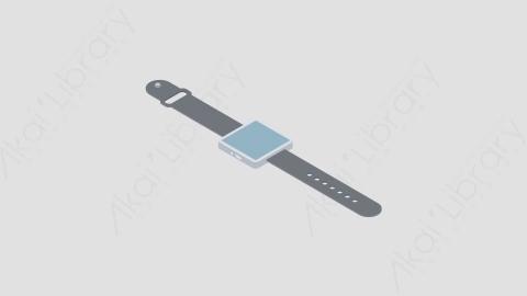 AE模板-Modern_Watch智能手表MG扁平电子设备元素图标