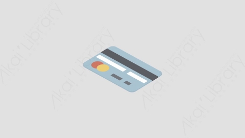 AE模板-Credit_Card_01银行卡MG扁平金融财经元素图标