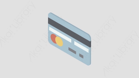 AE模板-Credit_Card_02银行卡MG扁平金融财经元素图标