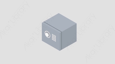 AE模板-Safe_Deposit保险箱MG扁平金融财经元素图标