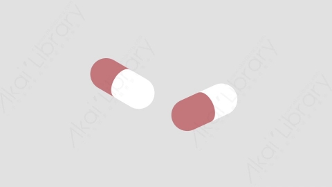 AE模板-Pills胶囊MG扁平医疗医学元素图标