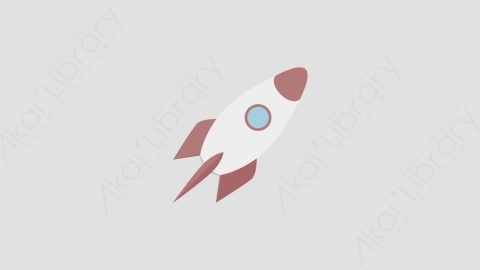 AE模板-Rocket火箭MG扁平日常生活元素图标