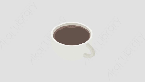 AE模板-Coffee_Cup咖啡MG扁平学习教育元素图标
