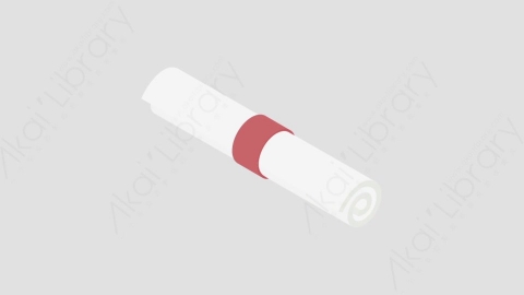 AE模板-Sheet_Roll证书MG扁平学习教育元素图标