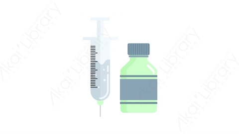 AE模板-07_ Vaccine疫苗MG扁平医学医疗元素图标