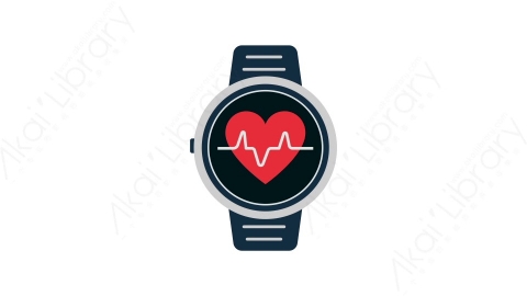 AE模板-Smart Watch智能手表MG扁平科技网络元素图标