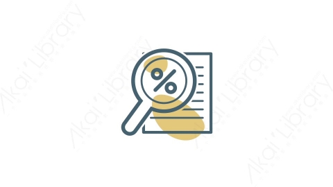 AE模板-21_Percent百分比MG扁平日常生活元素图标