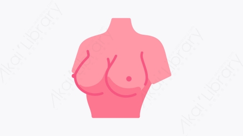 图片素材-005乳房植入物 breast implant扁平MG卡通整容手术元素图标