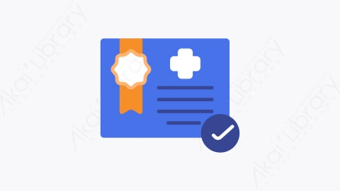 图片素材-008认证 certification扁平MG卡通整容手术元素图标