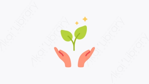 图片素材-010生态 ecology扁平MG卡通去生态元素图标