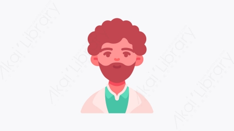 图片素材-012医生 doctor扁平MG卡通医务人员字符元素图标