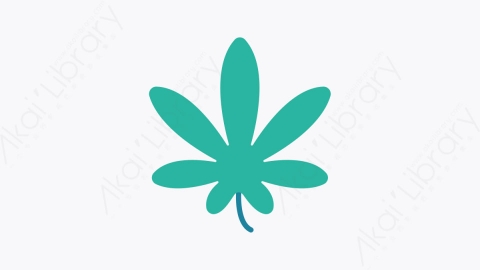 图片素材-022大麻 Marijuana扁平MG卡通在夜总会元素图标