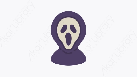 图片素材-030鬼 ghost扁平MG卡通万圣节元素图标