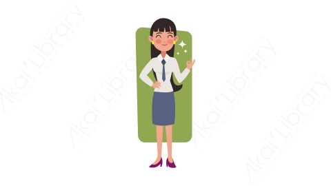 图片素材-商务办公女性角色45