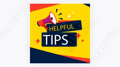 图片素材-卡通扁平多彩的快速Tips重点提示标签73