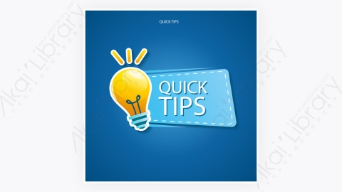 图片素材-卡通扁平多彩的快速Tips重点提示标签94