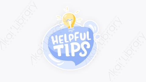 图片素材-卡通扁平多彩的快速Tips重点提示标签99