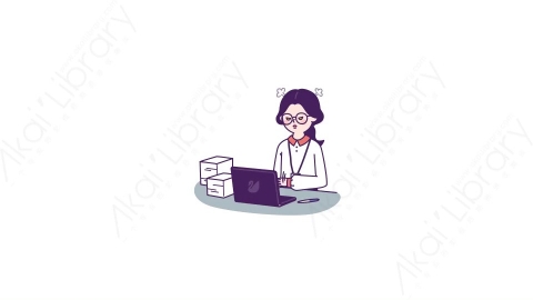视频素材-可爱卡通男生女生动态表情包_01_03