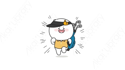 视频素材-可爱搞怪光头小人动态表情包_02_11