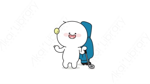 视频素材-可爱搞怪光头小人动态表情包_02_15