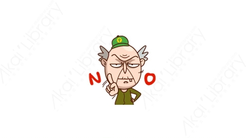 视频素材-可爱搞怪爷爷奶奶动态表情包_04_18