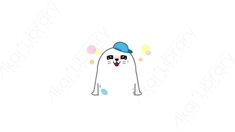 视频素材-可爱搞笑海狮动态表情包_02_03