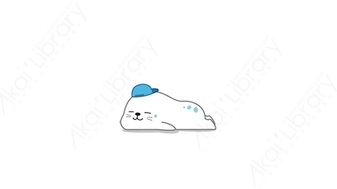 视频素材-可爱搞笑海狮动态表情包_02_06