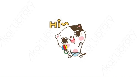 视频素材-可爱搞笑猫咪动态表情包_01_23