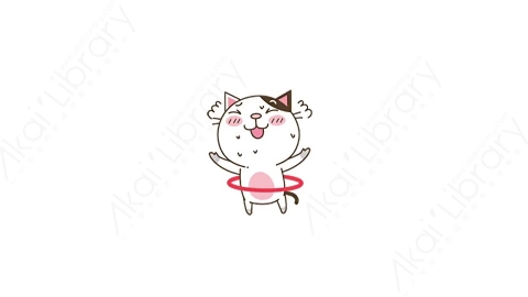 视频素材-可爱搞笑猫咪动态表情包_02_02
