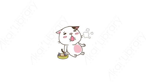 视频素材-可爱搞笑猫咪动态表情包_02_05