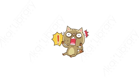 视频素材-可爱搞笑猫咪动态表情包_02_13