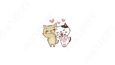 视频素材-可爱搞笑猫咪动态表情包_02_17