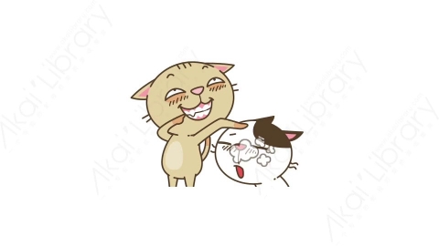 视频素材-可爱搞笑猫咪动态表情包_10_04