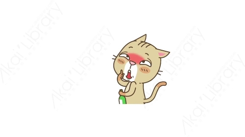 视频素材-可爱搞笑猫咪动态表情包_10_07
