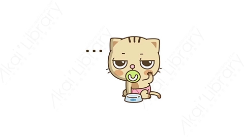 视频素材-可爱搞笑猫咪动态表情包_12_01
