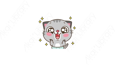 视频素材-可爱搞笑猫咪动态表情包_12_05
