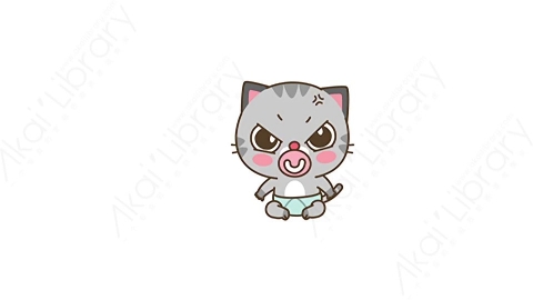 视频素材-可爱搞笑猫咪动态表情包_12_12